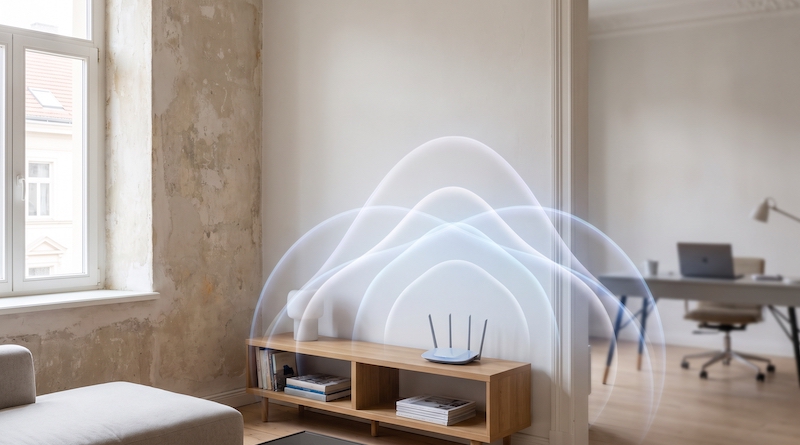 Ahora las señales WiFi atraviesan las paredes